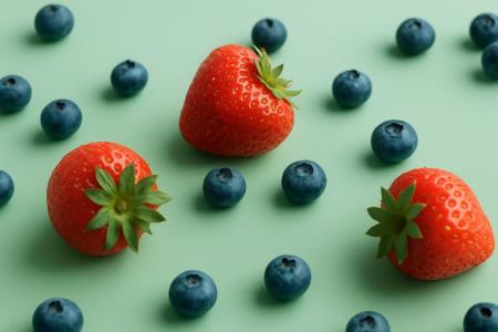 Die Kraft einer Handvoll Beeren pro Tag: 7 Gründe, warum Erdbeeren und Blaubeeren zu den stärksten Verbündeten Ihrer Gesundheit gehören